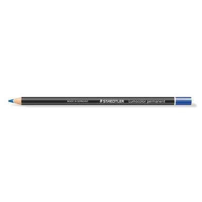 Staedtler Lumocolor Permanent Glosschrom İşaretleme Kalemi Mavi - 1