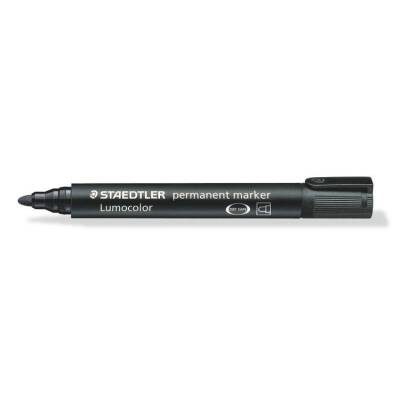 Staedtler Lumocolor Permanent Marker 2.0 mm Yuvarlak Uç SİYAH - 1