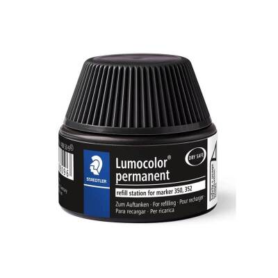 Staedtler Lumocolor Permanent Mürekkep 30 ml Siyah - 1