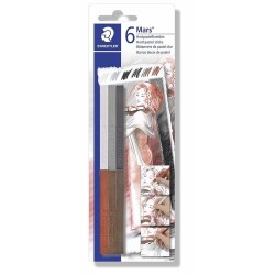 Staedtler Mars 6'lı Sert Pastel Çubuklar - 1
