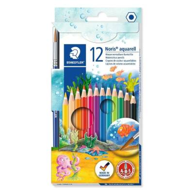 Staedtler Noris Aquarell Kuru Boya 12 Renk - 1