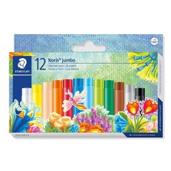 Staedtler Noris Jumbo Yağlı Pastel Boya 12 Renk - 1