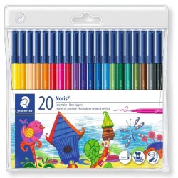 Staedtler Noris Keçeli Kalem 1mm 20 Renk - 1