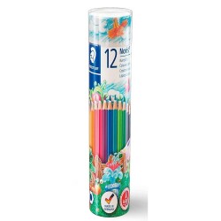 Staedtler Noris Kuru Boya 12 Renk Metal Tüp - 1