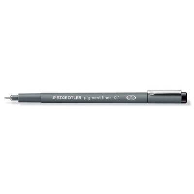 Staedtler Pigment Liner Teknik Çizim Kalemi 0.1 mm - 1