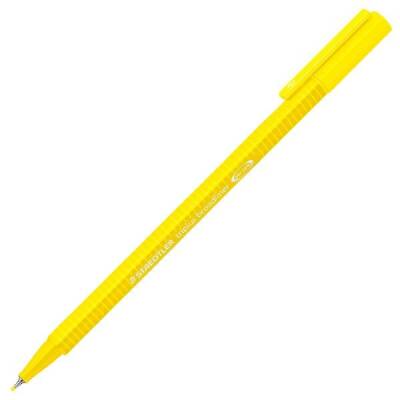 Staedtler Triplus Broadliner Kalem 0.8mm 1 YELLOW - 1