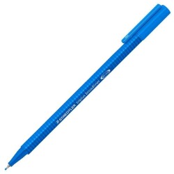 Staedtler Triplus Broadliner Kalem 0.8mm 3 BLUE - 1