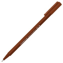 Staedtler Triplus Broadliner Kalem 0.8mm 76 VAN DYKE BROWN - 1