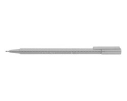 Staedtler Triplus Broadliner Kalem 0.8mm 82 SILVER GREY - 1