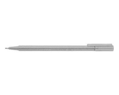 Staedtler Triplus Broadliner Kalem 0.8mm 82 SILVER GREY - 1