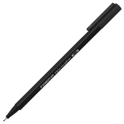 Staedtler Triplus Broadliner Kalem 0.8mm 9 BLACK - 1