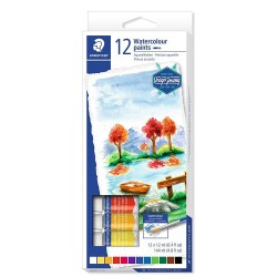 Staedtler Tüp Sulu Boya 12 Renk x 12 ml. - 1