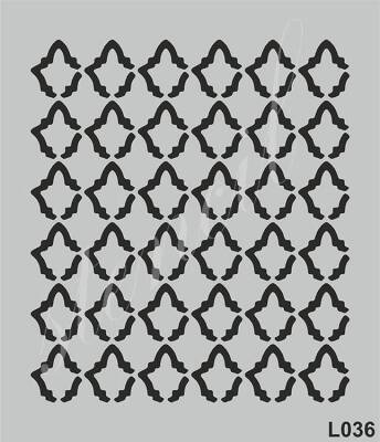 Stencil Boyama Şablonu 21x25 cm. L036 - 1