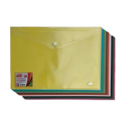 Stilo Çıtçıtlı Dosyalı Fon Kartonu 120 gr A4 10 Renk - 1