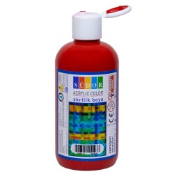 Südor Akrilik Boya 250 ml Vermiyon - 1