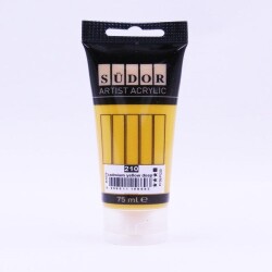 Südor Akrilik Boya 75 ml Kadmiyum Sarı Koyu 210 - 1