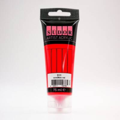 Südor Akrilik Boya 75 ml Vermiyon Kırmızı 311 - 1
