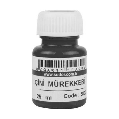 Südor Çini Mürekkebi 25ml Siyah - 1