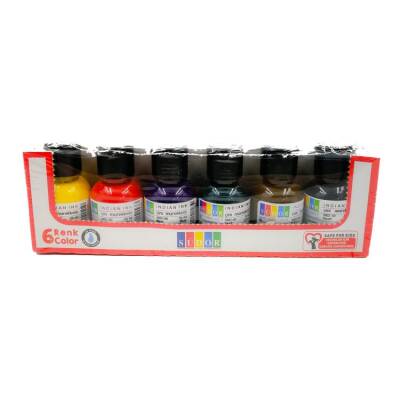 Südor Çini Mürekkebi 6 Renk x 25 ml - 1