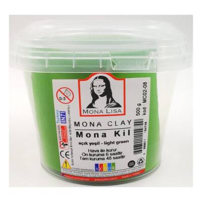 Südor Mona Clay Modelleme Kili 500gr. Açık Yeşil - 1