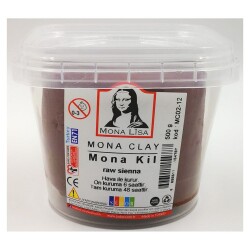 Südor Mona Clay Modelleme Kili 500gr. Raw Siena - 1