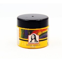 Südor Mona Lisa Akrilik Boya 125 ml Kadmiyum Sarı Koyu 210 - 1