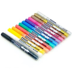 Südor Mona Lisa Akrilik Marker 12 Renk 3 mm - 1