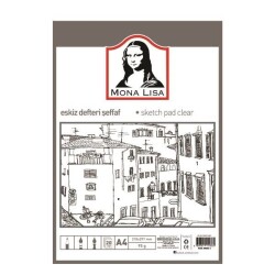 Südor Mona Lisa Eskiz Defteri Şeffaf 95 gr. 20 Yaprak - 1