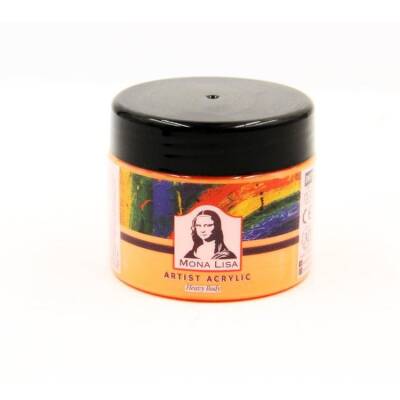 Südor Mona Lisa Multi Akrilik Boya 125 ml Neon Turuncu 909 - 1