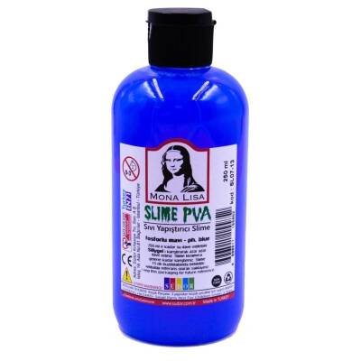 Südor Mona Lisa Slime Jeli 250 ml. Fosforlu Mavi - 1