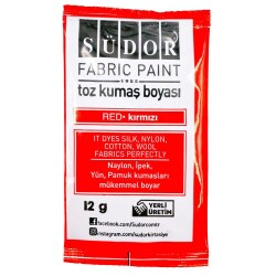 Südor Toz Kumaş Boyası Kırmızı - 1