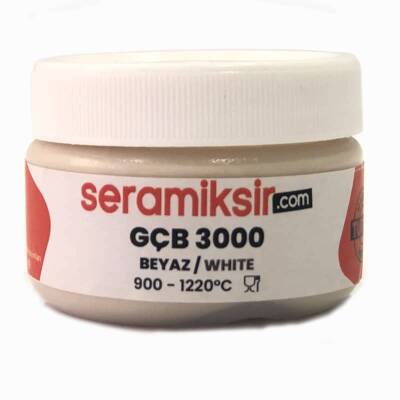 Superior Sır Altı Dekor Boyası (Çini, Seramik, Porselen) GÇB 3000 Beyaz 50 gr - 1