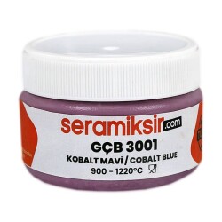 Superior Sır Altı Dekor Boyası (Çini, Seramik, Porselen) GÇB 3001 Kobalt Mavi 50 gr - 2