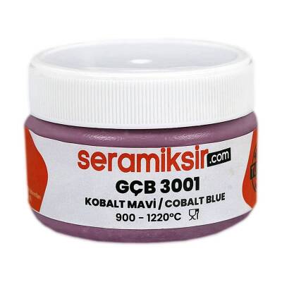Superior Sır Altı Dekor Boyası (Çini, Seramik, Porselen) GÇB 3001 Kobalt Mavi 50 gr - 2