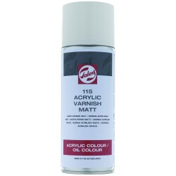 Talens Acrylic Picture Varnish Matt 115 Mat Yağlıboya ve Akrilik Verniği 400 ml Sprey - 1