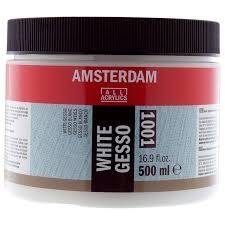 Talens Amsterdam Acrylic Beyaz Gesso 001 500 ml. - 1