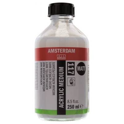 Talens Amsterdam Acrylic Medium Matt 117 Mat Akrilik Boya Medyumu 250 ml. - 1