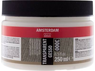 Talens Amsterdam Acrylic Şeffaf Gesso 000 250 ml. - 1