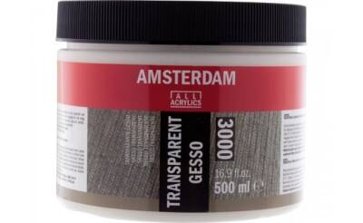 Talens Amsterdam Acrylic Şeffaf Gesso 000 500 ml. - 1