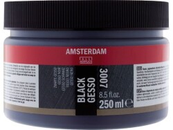 Talens Amsterdam Acrylic Siyah Gesso 002 250 ml. - 1
