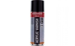 Talens Amsterdam Acrylic Varnish Gloss 114 Akrilik Boya Verniği Parlak 400 ml. Sprey - 1