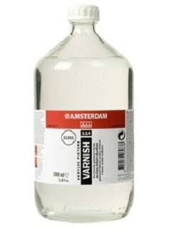 Talens Amsterdam Acrylic Varnish Gloss 114 Parlak Akrilik Boya Verniği 1000 ml. - 1