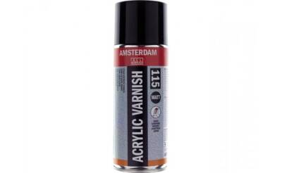 Talens Amsterdam Acrylic Varnish Matt 115 Akrilik Boya Verniği Mat 400 ml Sprey - 1