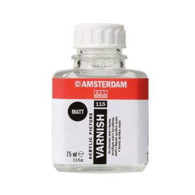 Talens Amsterdam Acrylic Varnish Matt 115 Mat Akrilik Boya Verniği 75 ml - 1