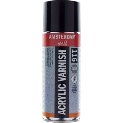 Talens Amsterdam Acrylic Varnish Satin 116 Akrilik Boya Verniği Saten 400 ml Sprey - 1