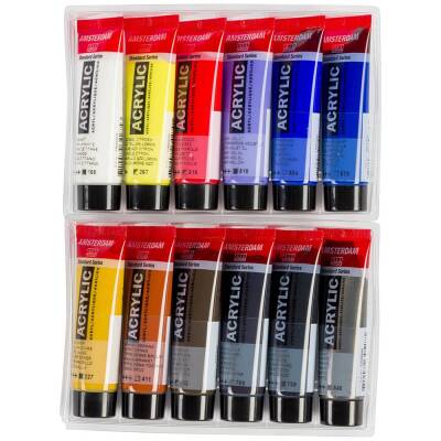 Talens Amsterdam Akrilik Boya 12 Renk x 20 ml Set Urban Landscape - 4