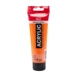 Talens Amsterdam Akrilik Boya 120 ml. 276 Orange Azo - 1