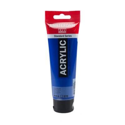 Talens Amsterdam Akrilik Boya 120 ml. 570 Phthalo Blue - 1
