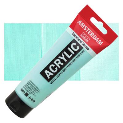Talens Amsterdam Akrilik Boya 120 ml. 660 Turquoise Green Light - 1