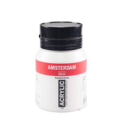 Talens Amsterdam Akrilik Boya 500 ml. 104 Zinc White - 1